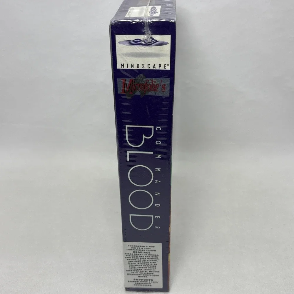 Commander Blood Mindscape Vintage 1994 PC Sealed English 90s CD Rom